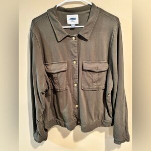 Old Navy Women's Tan Utility Jacket